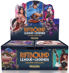 RIFTBOUND LEAGUE OF LEGENDS TCG ORIGINS BOOSTER CASE X6